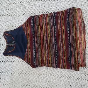 Sam Edleman sheer Racer back sleeveless top  Medium